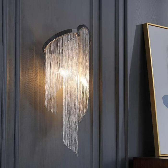 Chain Tassel Wall Lamp - Vakkerlight