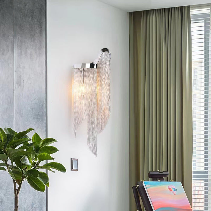 Chain Tassel Wall Lamp-DWHOME