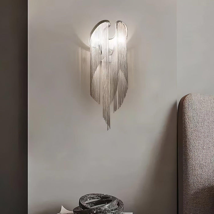 Chain Tassel Wall Lamp.