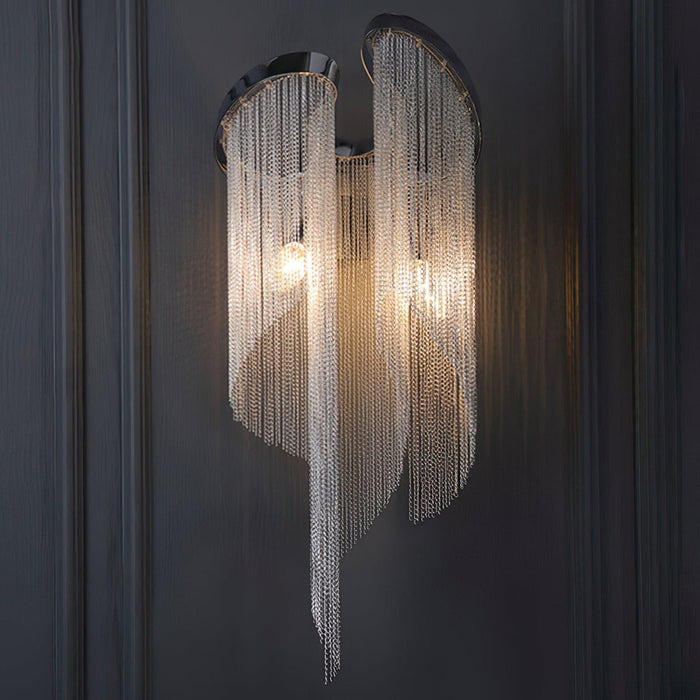 Chain Tassel Wall Lamp-DWHOME