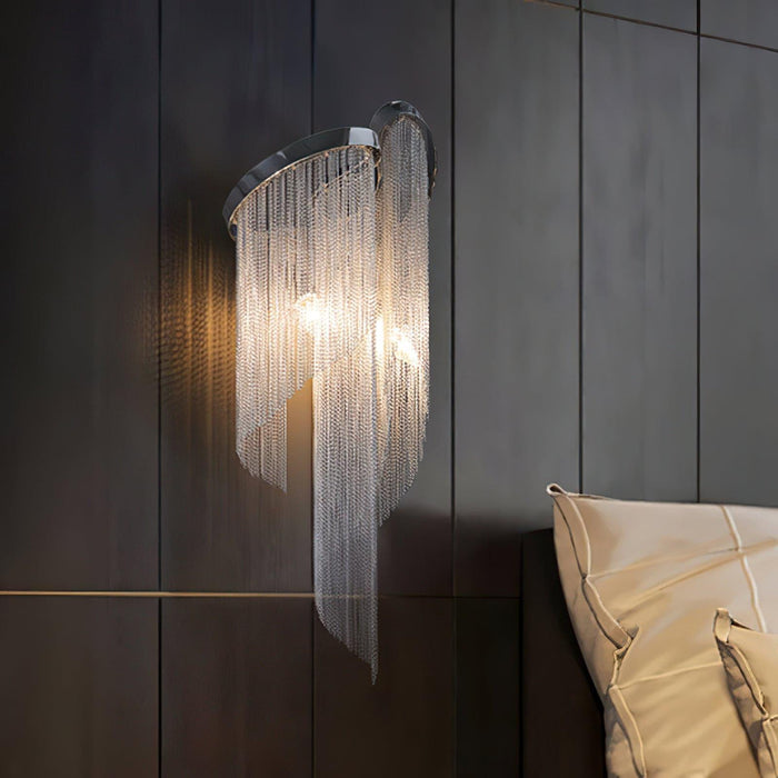 Chain Tassel Wall Lamp-DWHOME