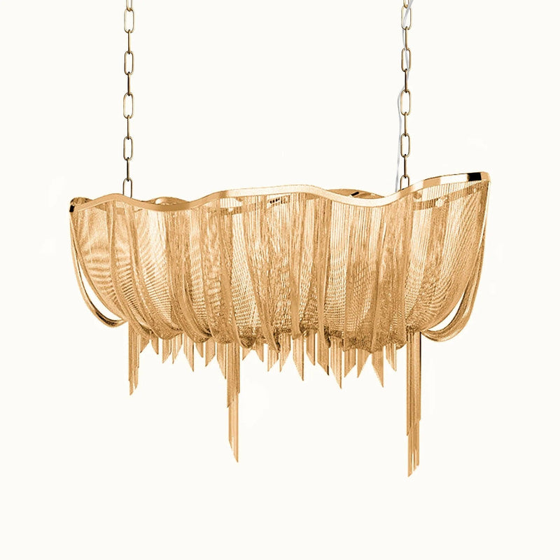 Chains Shimmering Chandelier-DWHOME