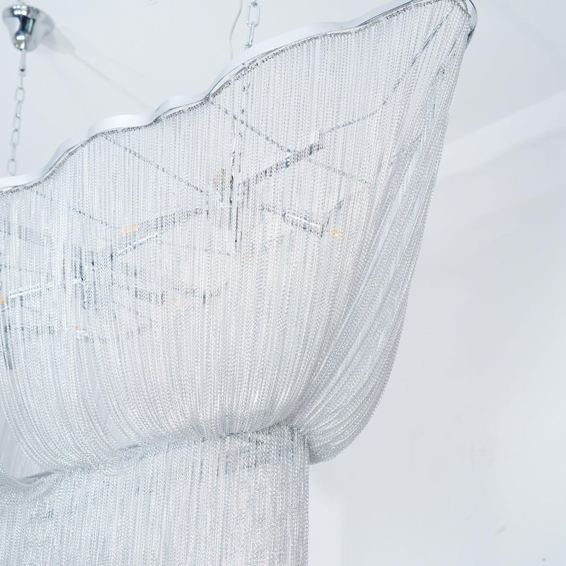 Chains Shimmering Chandelier-DWHOME