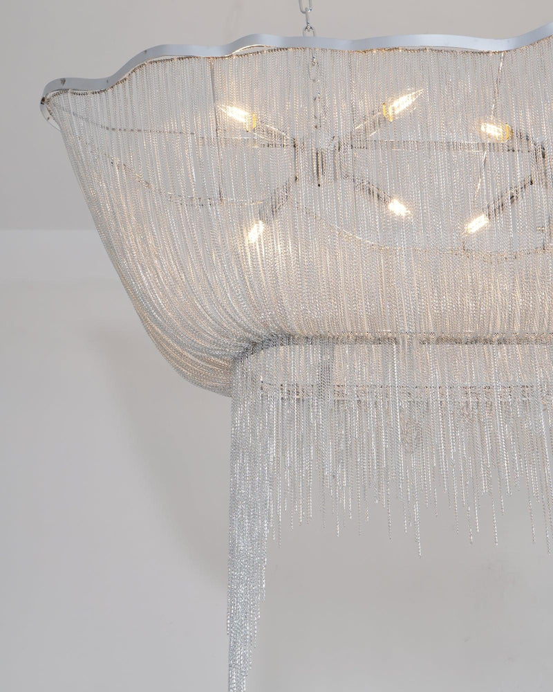 Chains Shimmering Chandelier-DWHOME