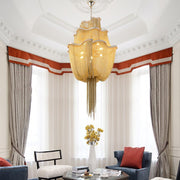 Chains Shimmering Chandelier-DWHOME