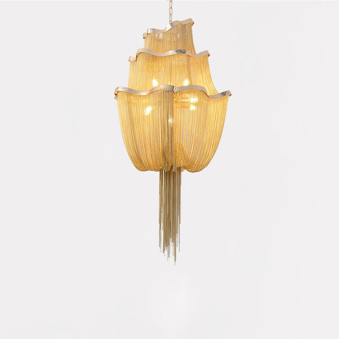 Chains Shimmering Chandelier - DWHOME