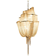 Chains Shimmering Chandelier-DWHOME