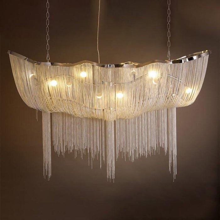 Chains Shimmering Chandelier - DWHOME