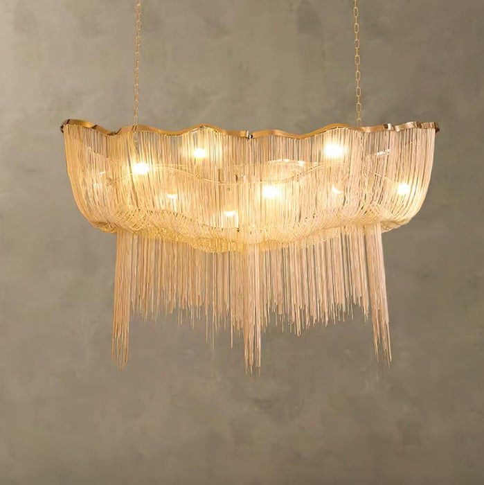 Chains Shimmering Chandelier - DWHOME