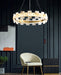 Alabaster Halo Chandelier - DWHOME