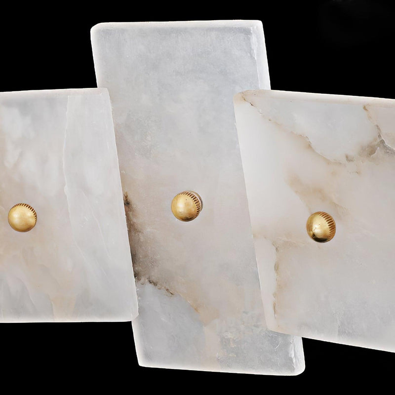 Alabaster Halo Chandelier-DWHOME