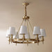 Antique Brass Chandelier - DWHOME