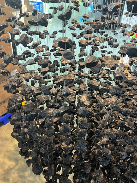 Charcoal Chandeliers