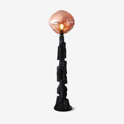 Charcoal Lava Floor Lamp-DWHOME