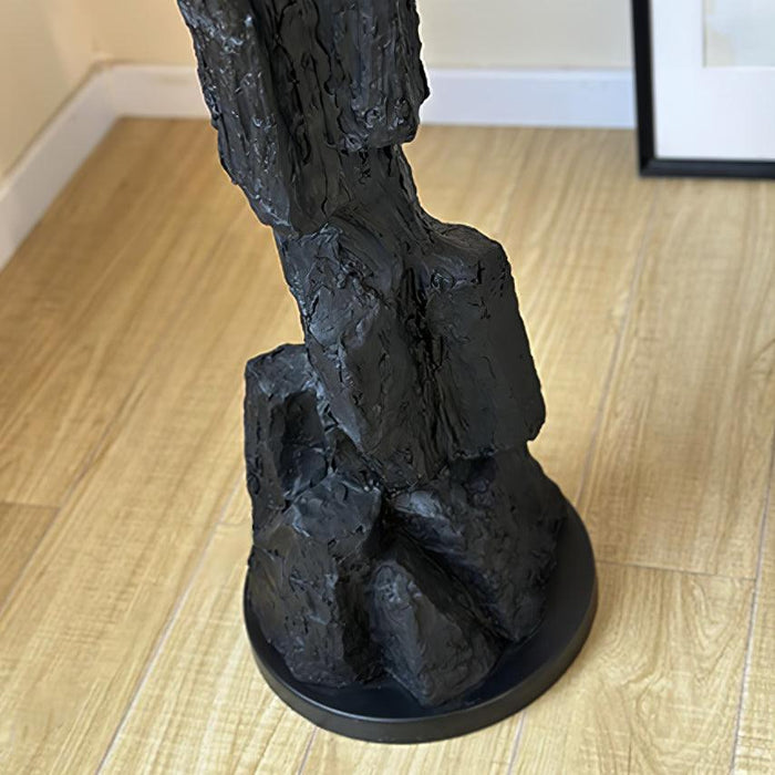 Charcoal Lava Floor Lamp.