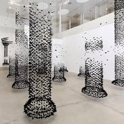 Charcoal Shape Hourglass Chandelier-DWHOME