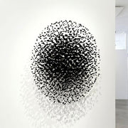 Charcoal Cascade Pixel Chandelier-DWHOME