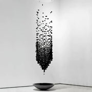 Charcoal Shape Hourglass Chandelier-DWHOME