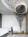 Charcoal Cascade Pixel Chandelier - DWHOME