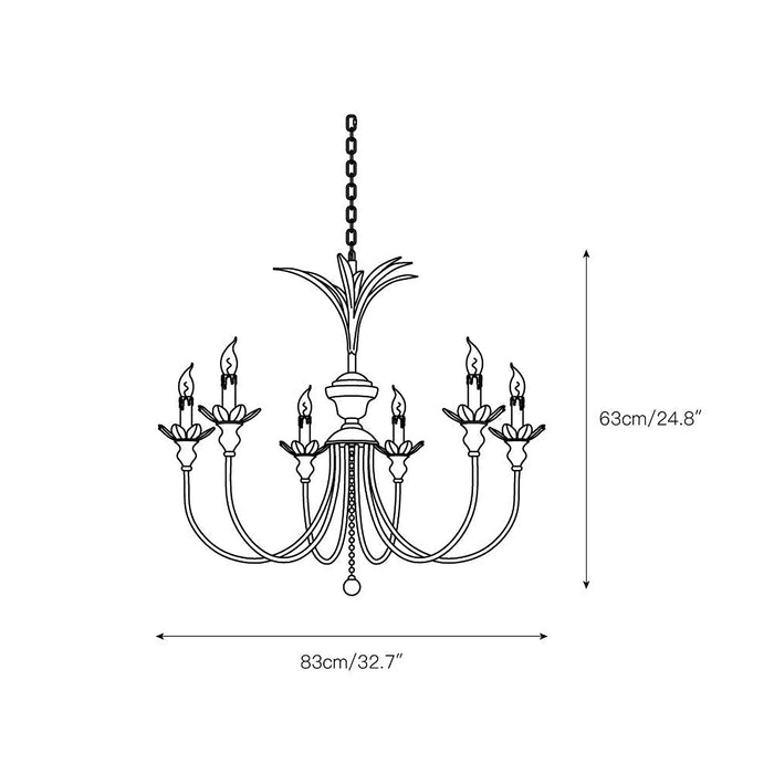 Charleston Chandelier-DWHOME