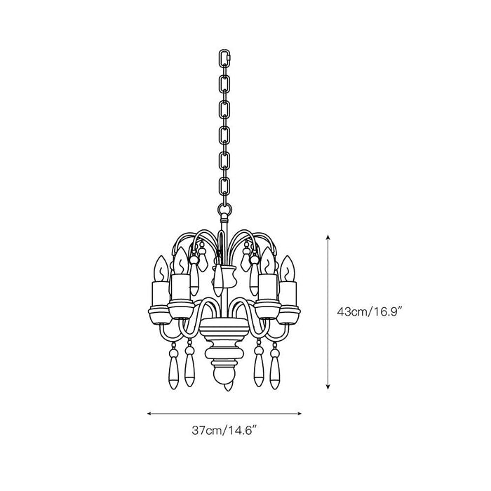 Chateau Nobles Chandelier-DWHOME