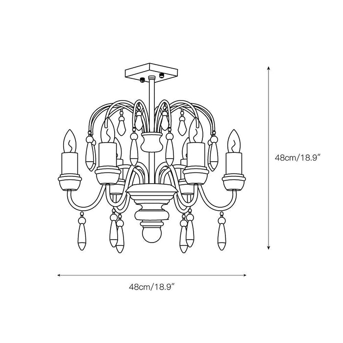 Chateau Nobles Chandelier-DWHOME