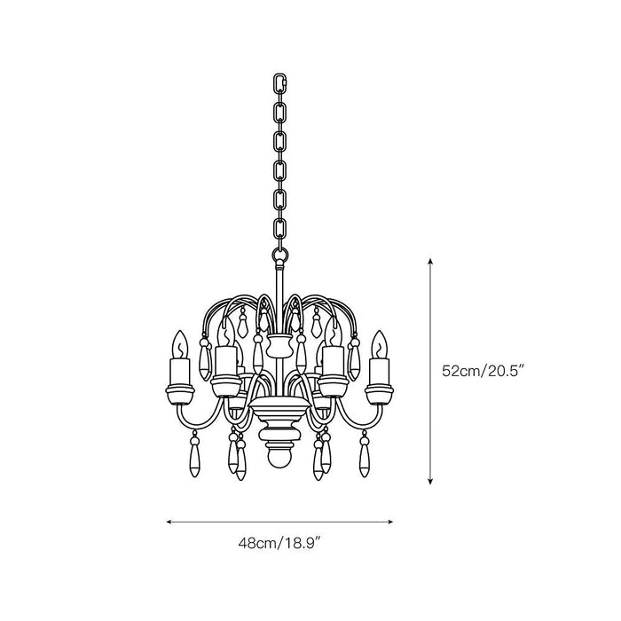 Chateau Nobles Chandelier-DWHOME