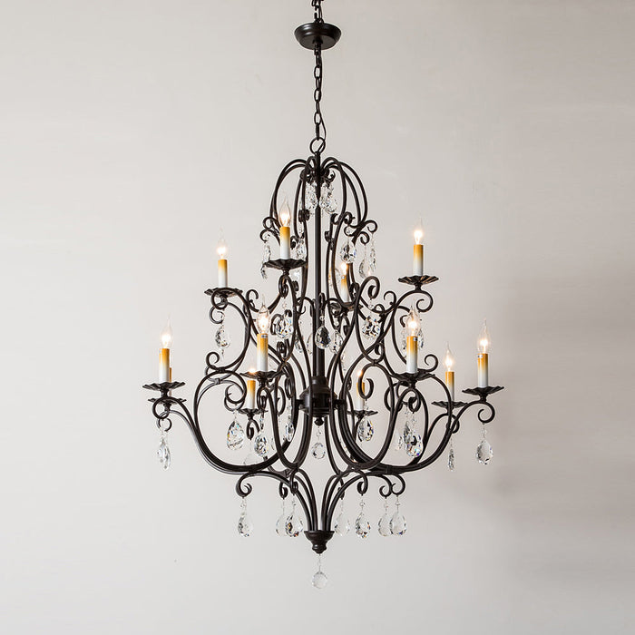 Chateau Tiered Chandelier-DWHOME