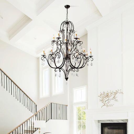 Chateau Tiered Chandelier-DWHOME