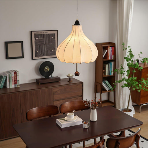 Chestnut Fabric Pendant Light-DWHOME