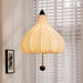Chestnut Fabric Pendant Light-DWHOME