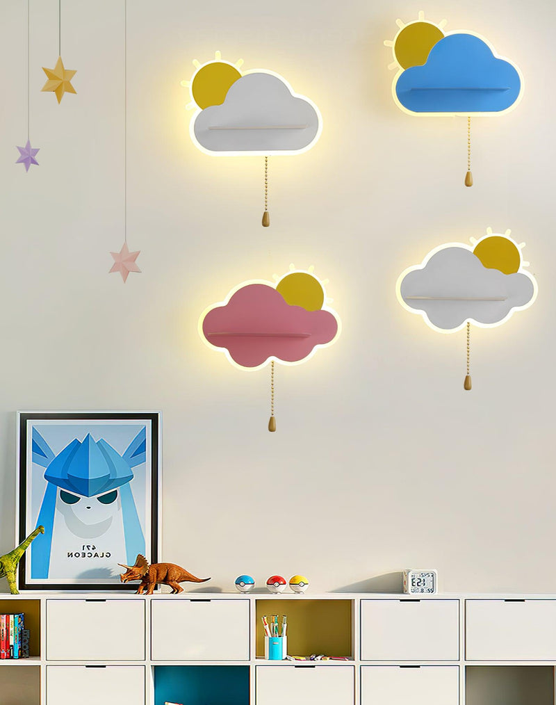 Child Cloud Wall Lamp-DWHOME