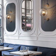Chiswick Glass Wall Light-DWHOME