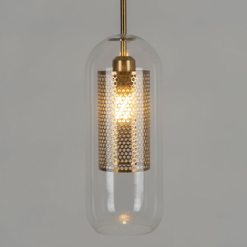 "Plafonnier suspendu en verre Chiswick - DWHOME"