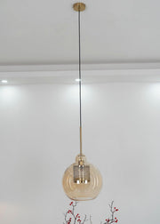 "Plafonnier suspendu en verre Chiswick - DWHOME"