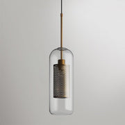"Plafonnier suspendu en verre Chiswick - DWHOME"
