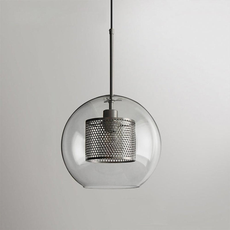 "Plafonnier suspendu en verre Chiswick - DWHOME"