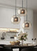 Combined Chiswick Glass Pendant Light-DWHOME