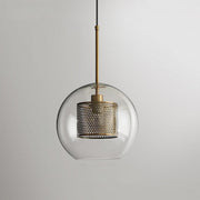 "Plafonnier suspendu en verre Chiswick - DWHOME"