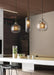 Combined Chiswick Glass Pendant Light.