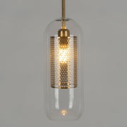 "Plafonnier suspendu en verre Chiswick - DWHOME"