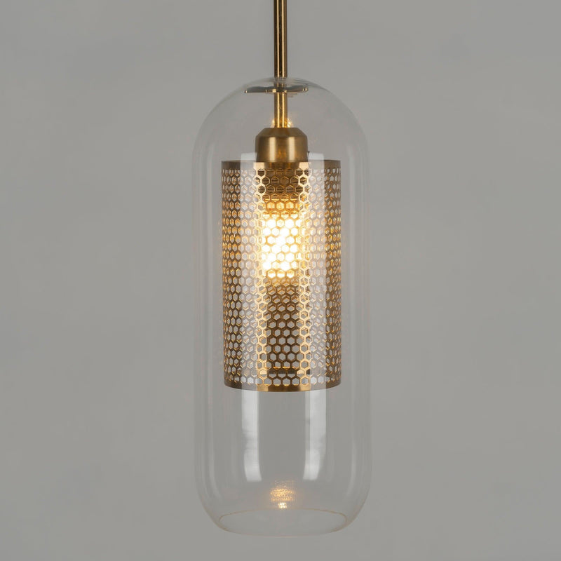 "Plafonnier suspendu en verre Chiswick - DWHOME"