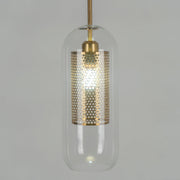 "Plafonnier suspendu en verre Chiswick - DWHOME"