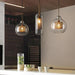 Combined Chiswick Glass Pendant Light.