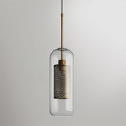 "Plafonnier suspendu en verre Chiswick - DWHOME"