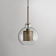 "Plafonnier suspendu en verre Chiswick - DWHOME"