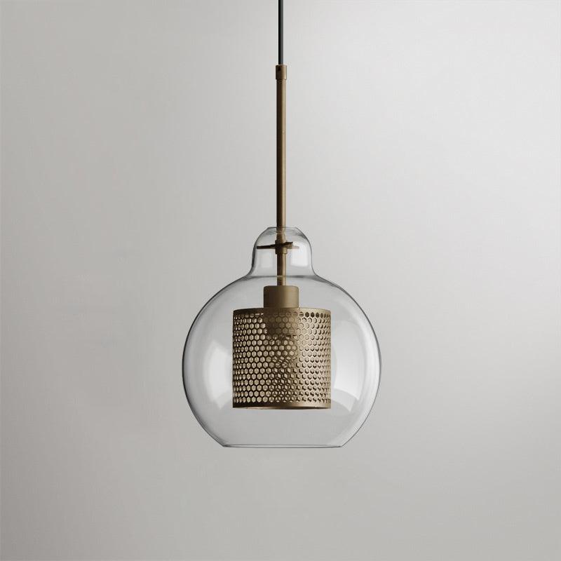"Plafonnier suspendu en verre Chiswick - DWHOME"