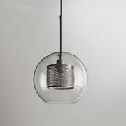"Plafonnier suspendu en verre Chiswick - DWHOME"
