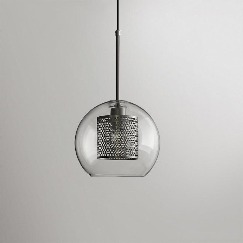 "Plafonnier suspendu en verre Chiswick - DWHOME"
