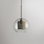 "Plafonnier suspendu en verre Chiswick - DWHOME"